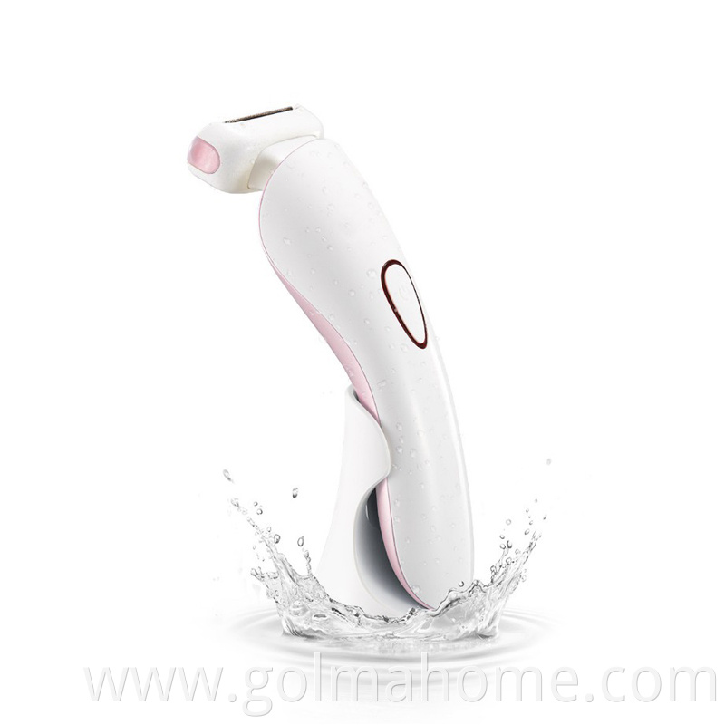 Electric Razor for Women Shaver Bikini Trimmer Body Hair Removal for Rechargeable Wet and Dry Painless Cordless with LED Light